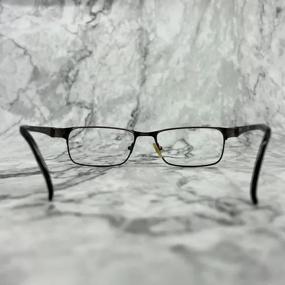 Safilo Elasta 7196 0JWU Eyeglasses Frames Brown Rectangle full Rim 47-19-145 - Picture 6 of 12